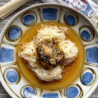 高菜とアサリの混ぜそうめん　暑い日に酸味| 栃倉 直人さん