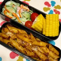 7/7ペンネボロネーゼ弁当|みっこちゃんさん