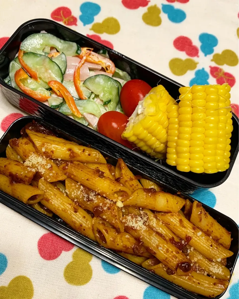 7/7ペンネボロネーゼ弁当|みっこちゃんさん