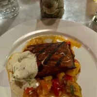 2024/7/5   チャタヌーガで焼き鮭とラタトｳイユ　Roasted Salmon with Ratatouille in Chattanooga, TN|19 Boys & 野鳥さん