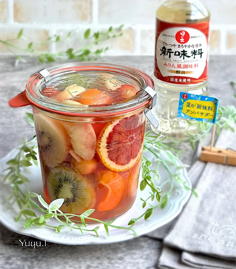 フルーツポンチ🍊🍑🍒🥝|ゆーこどんさん