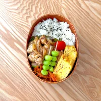 ハニーマスタードチキン弁当🍱|nonoさん