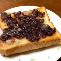 あんバタートースト|はっちぃさん