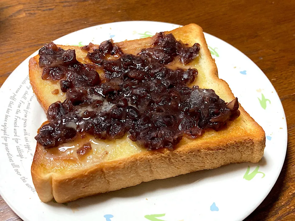あんバタートースト|はっちぃさん