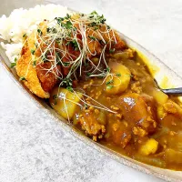 ササミカツカレー|オーロラさん