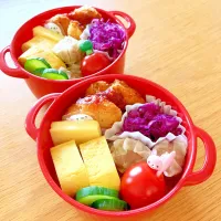 夫と次女のお弁当🍱🍙|シズソラさん