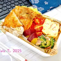 チャップポーク弁当🍱😋|Tsuu_chan‪ ·͜·♡‬さん
