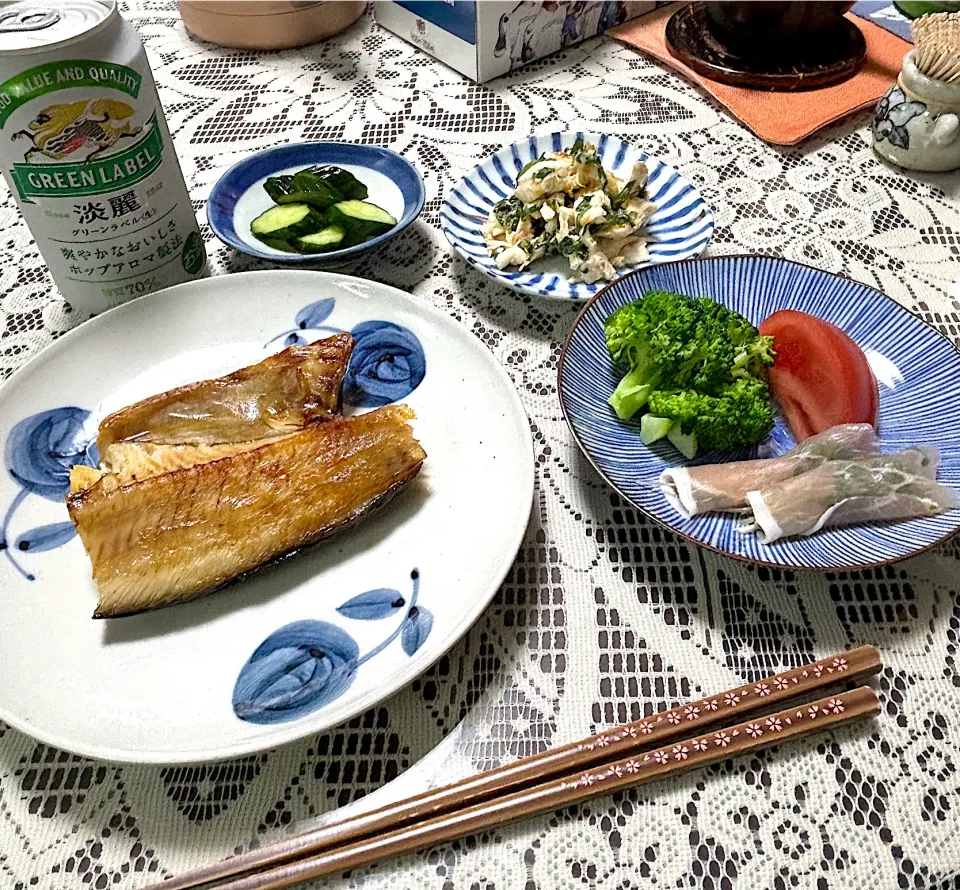 晩ごはん🍺|あっつさん