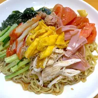 冷やし中華定食|小林順子Ayumu1988さん