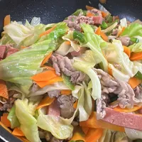 野菜チャンプルー！！|大城正幸さん