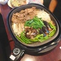 ホットプレートジンギスカン| かおぴさん
