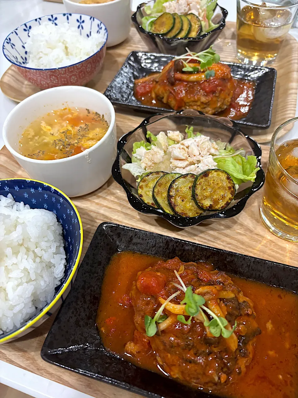 煮込みハンバーグ🍳|dannagayasetaさん