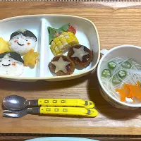 七夕ごはん|なかなかさん