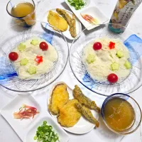 七夕🌌冷やし素麺|Sakuraさん