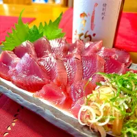 かつおの刺身🐟