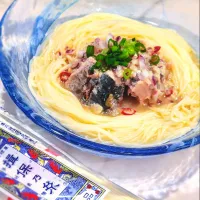 サバ缶でエスニックそうめん|ひかるさん
