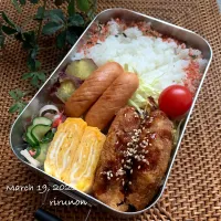 息子のお弁当🍱|りるのんさん