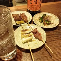焼き鳥と焼酎ボトルキープ|Kunisanoさん