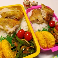 夫弁当､私弁当|みどりさん