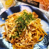 @きなこさんの料理 🔷極太なみえ焼きそば🔷|@きなこさん