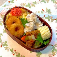 👦🏻朝勤お弁当🍱|ひだまりさん