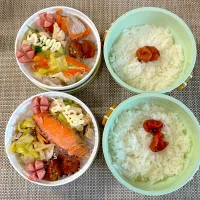 娘弁当。