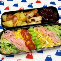 7/8冷やし中華弁当|みっこちゃんさん
