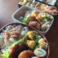 サーモンチーズフライ弁当|まきごろうさん