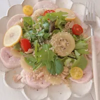 自家製鶏ハムのサラダ🥗|party martyさん