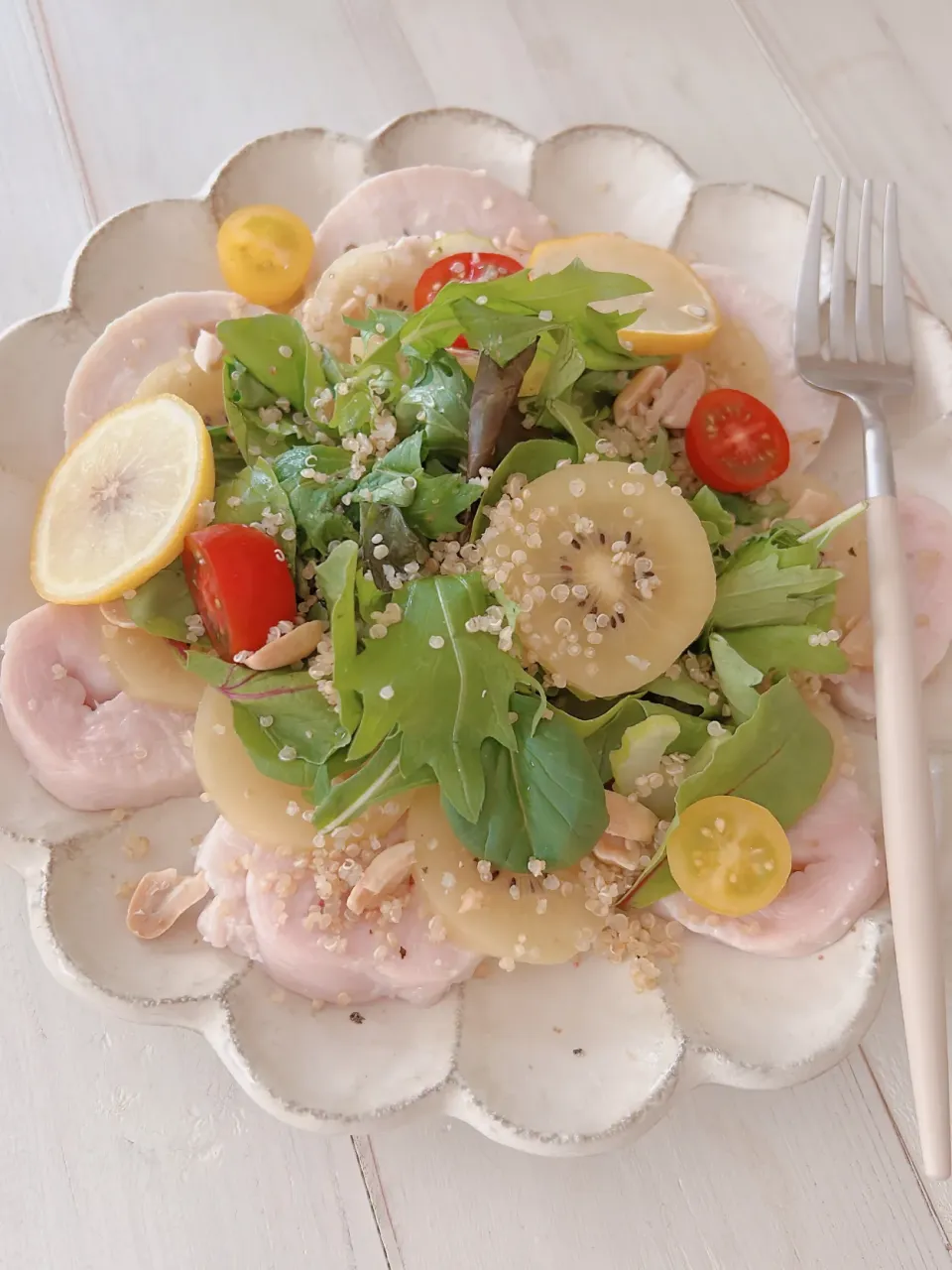 自家製鶏ハムのサラダ🥗|party martyさん