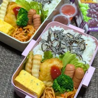 高校生、中学生弁当·͜·|ゆ☺︎︎さん