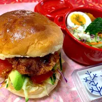 今日はフィッシュバーガー🍔|がおりんさん