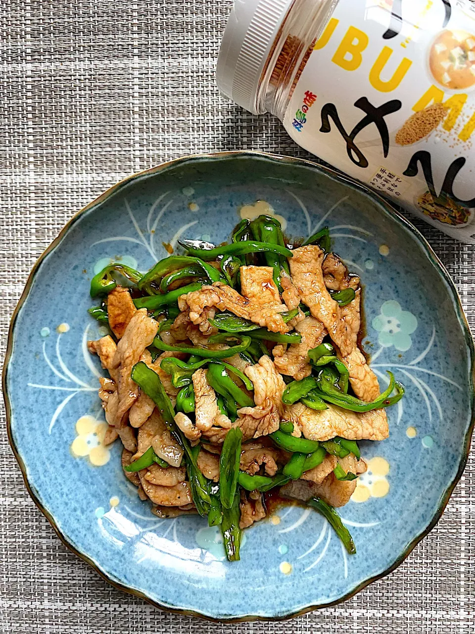 獅子唐肉絲　夏野菜の一品|栃倉 直人さん