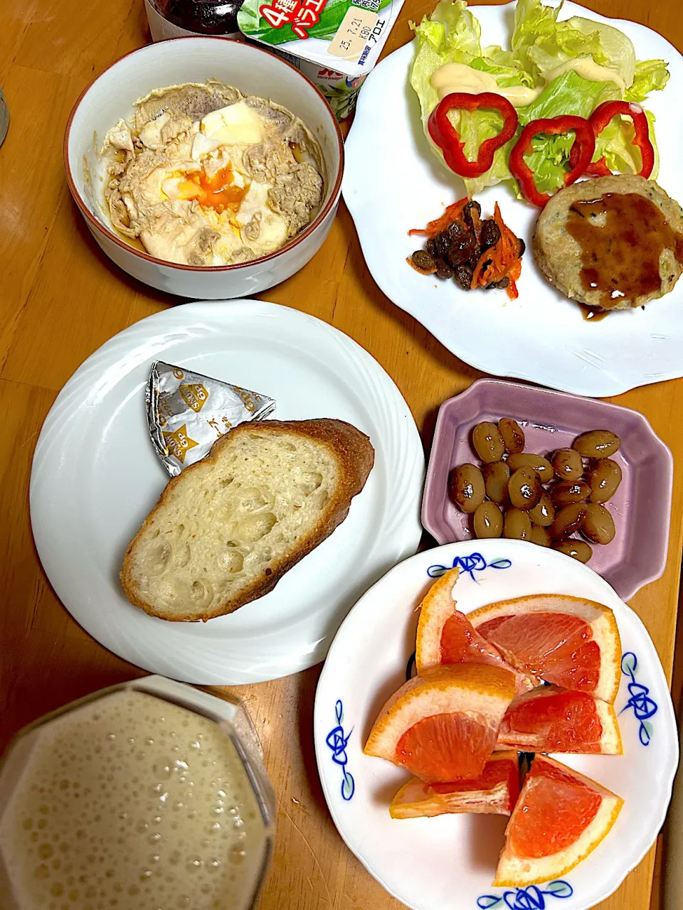 今日の朝ごはん。|くのっちさん