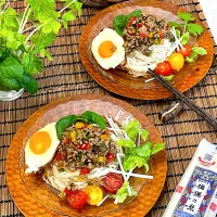 ガパオそうめん|シフォンさん