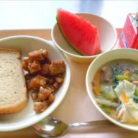 今日の給食(7/8)|えっちゃんさん