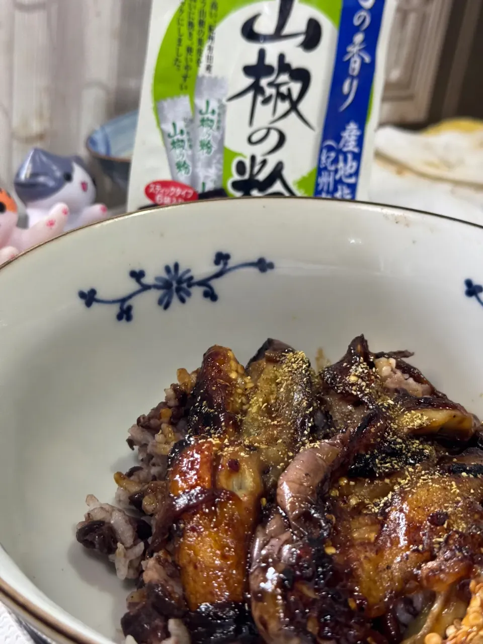 うなぎもびっくり‼️茄子の蒲焼き丼😋|🐧ペンギン2さん