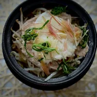 豚ともやしの陶板蒸しおろしポン酢| チイホ✨さん