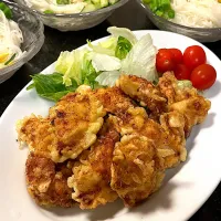 鶏天とそうめん|Sakikoさん
