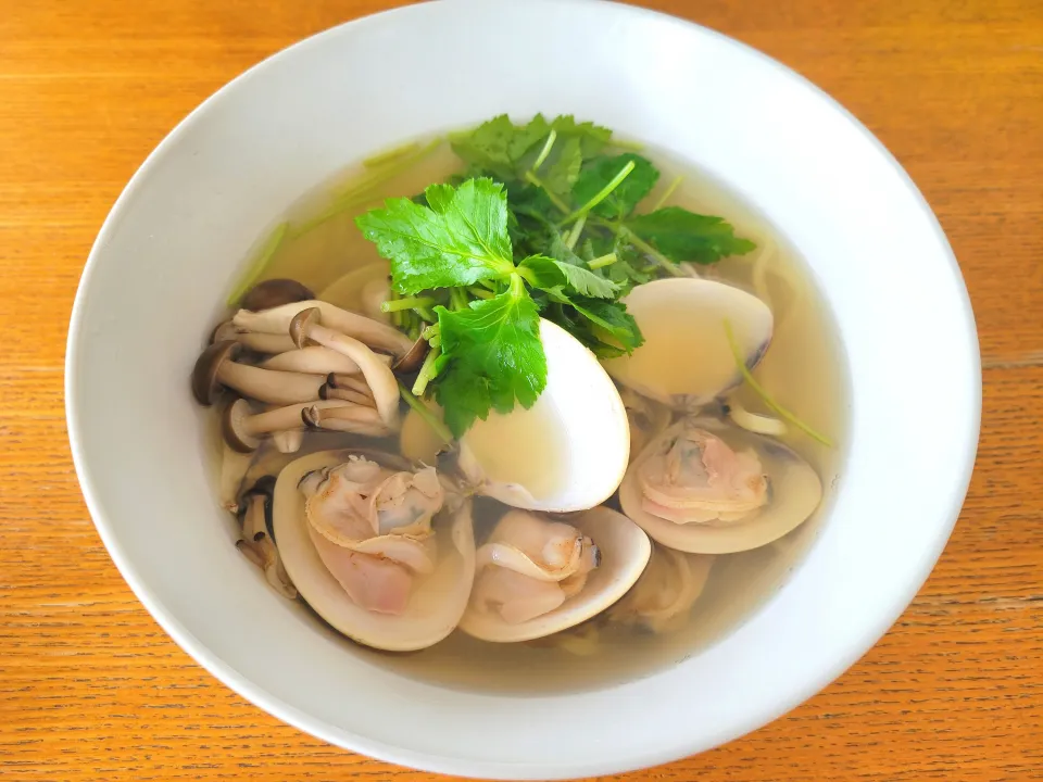 蛤ラーメン|まめすけさん