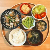 イワシと大根の煮物定食|くまたさん