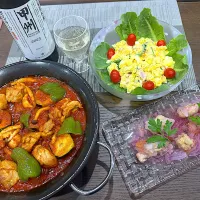 ワインの気分の 晩ご飯🥂|sakuramochiさん