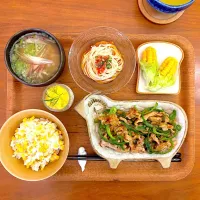 夏野菜満喫おぼんごはん|すずさん