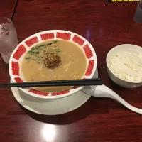 濃厚坦々麺、ご飯、焼き餃子、ドリンクバー(夕飯、バーミヤン)|enarinさん