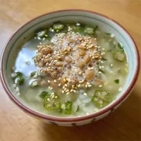 冷たいだし納豆茶漬け|deekay71さん