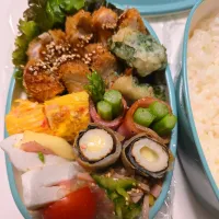 チキンカツ弁当🍱| みみさん