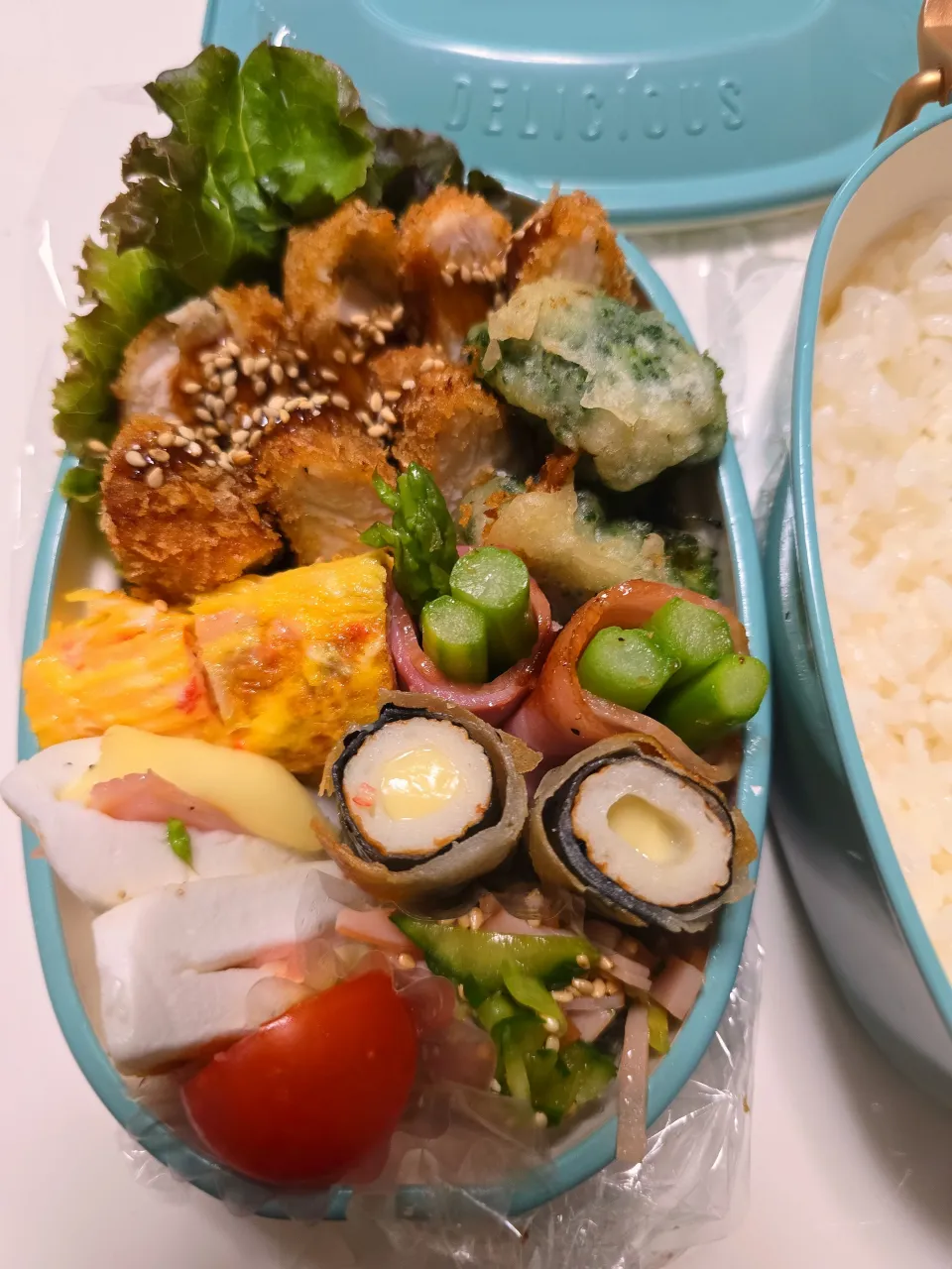 チキンカツ弁当🍱|みみさん