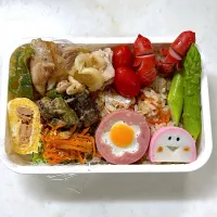 2025年7月9日　オレ弁当♪|クッキングおやぢさん