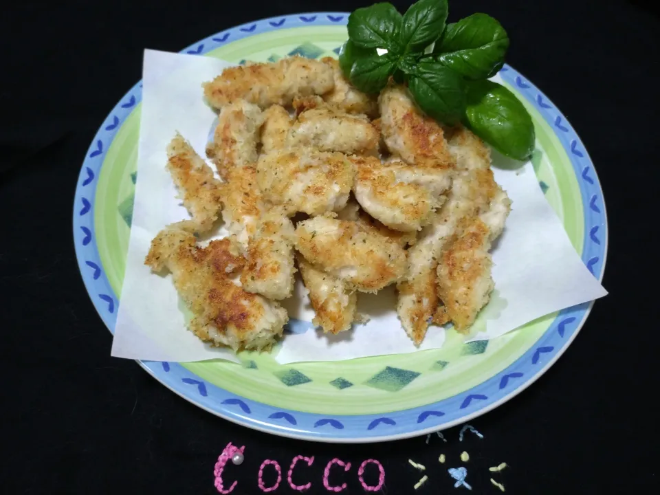 ささみのチキンスティックフライ✨|cocco+さん