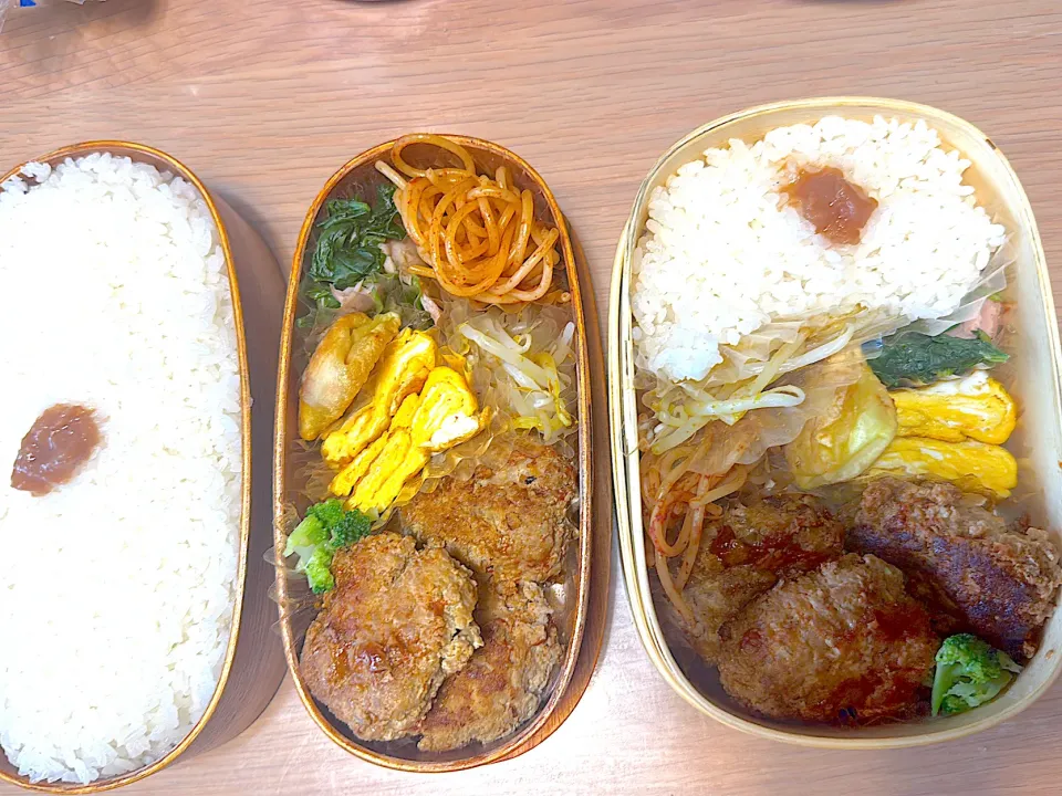 ハンバーグ弁当🍱|ふみふみさん